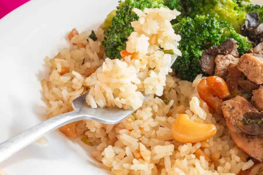 Arroz Jasmim com Castanha de Caju