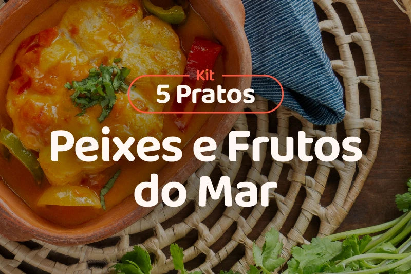 Kit Peixes e Frutos do Mar (5 refeições)