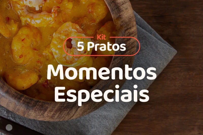 Kit Momentos Especiais (5 refeições)