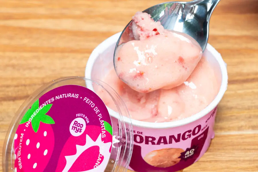 Sorvete Morango Mix 80ml