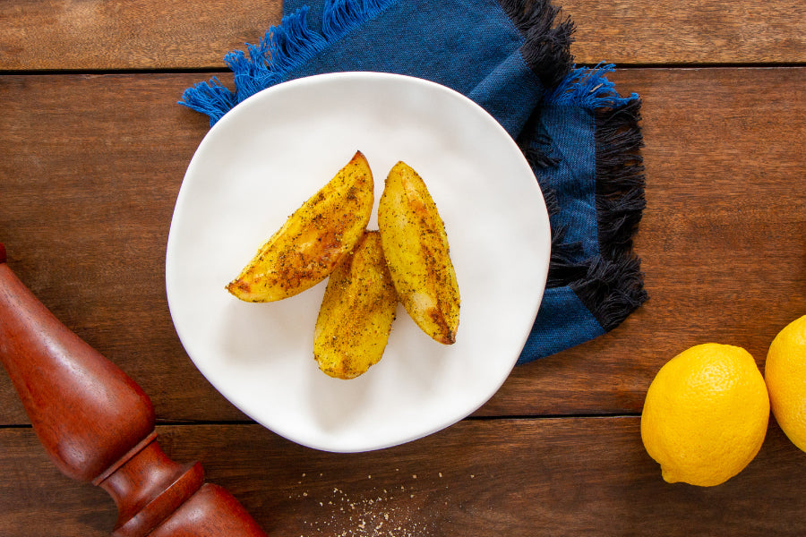 Batata Assada com Lemon Pepper