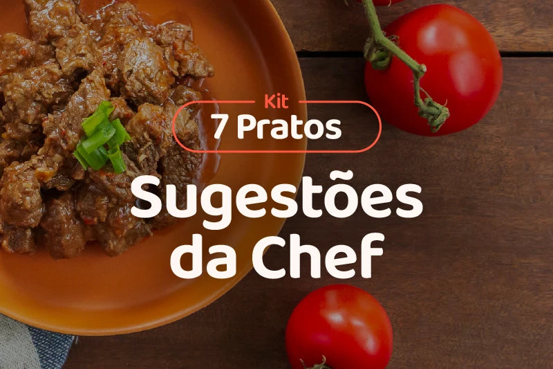 Kit Sugestões da Chef (7 refeições)