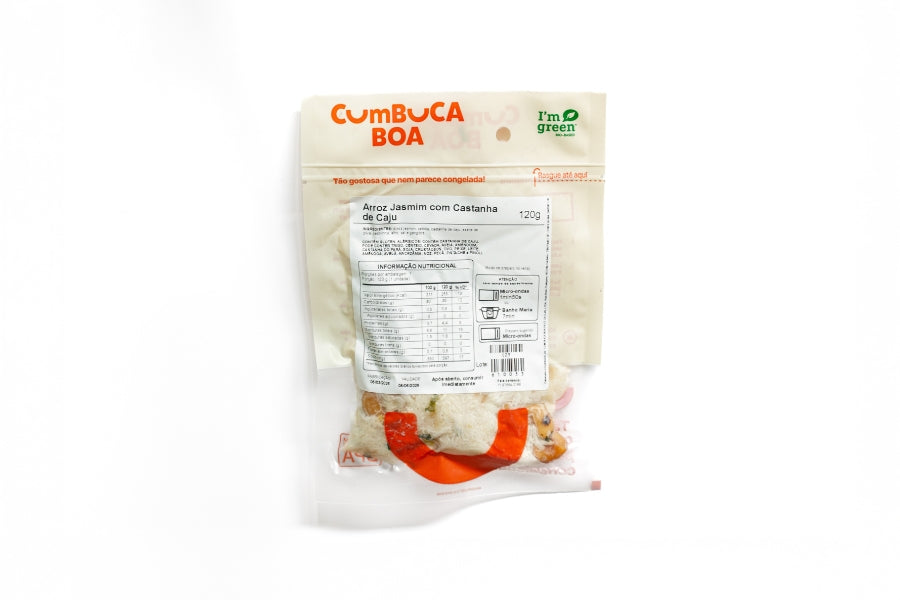 Arroz Jasmim com Castanha de Caju