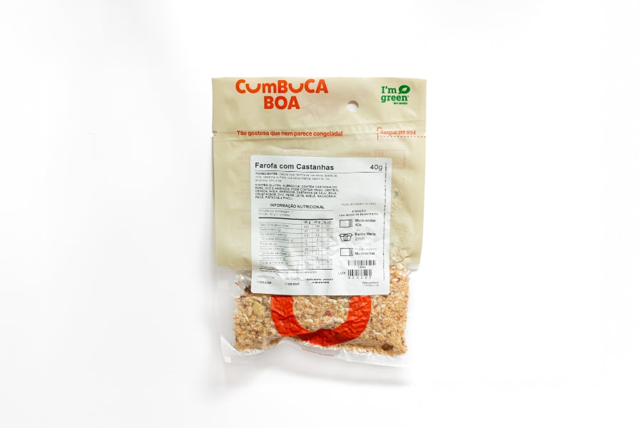 Farofa com Castanhas