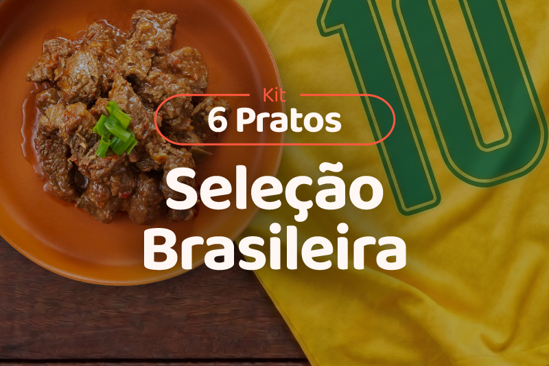 Kit Seleção Brasileira (6 refeições)