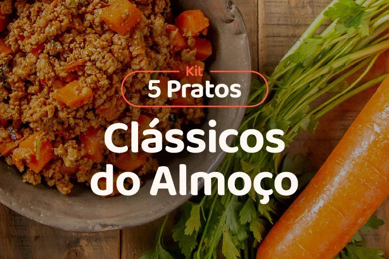 Kit Clássicos do Almoço (5 refeições)