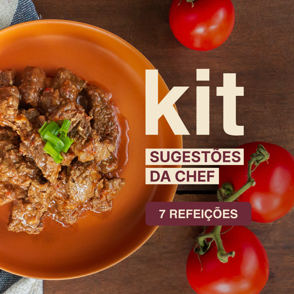 Kit Sugestões da Chef (7 refeições)