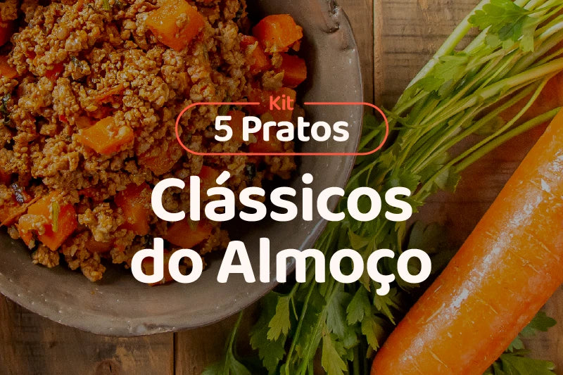 Kit Clássicos do Almoço (5 refeições)