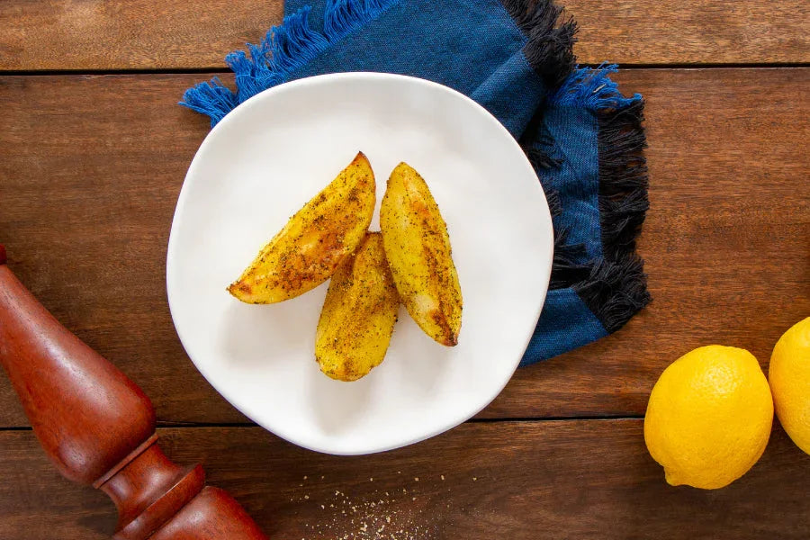 Batata Assada com Lemon Pepper