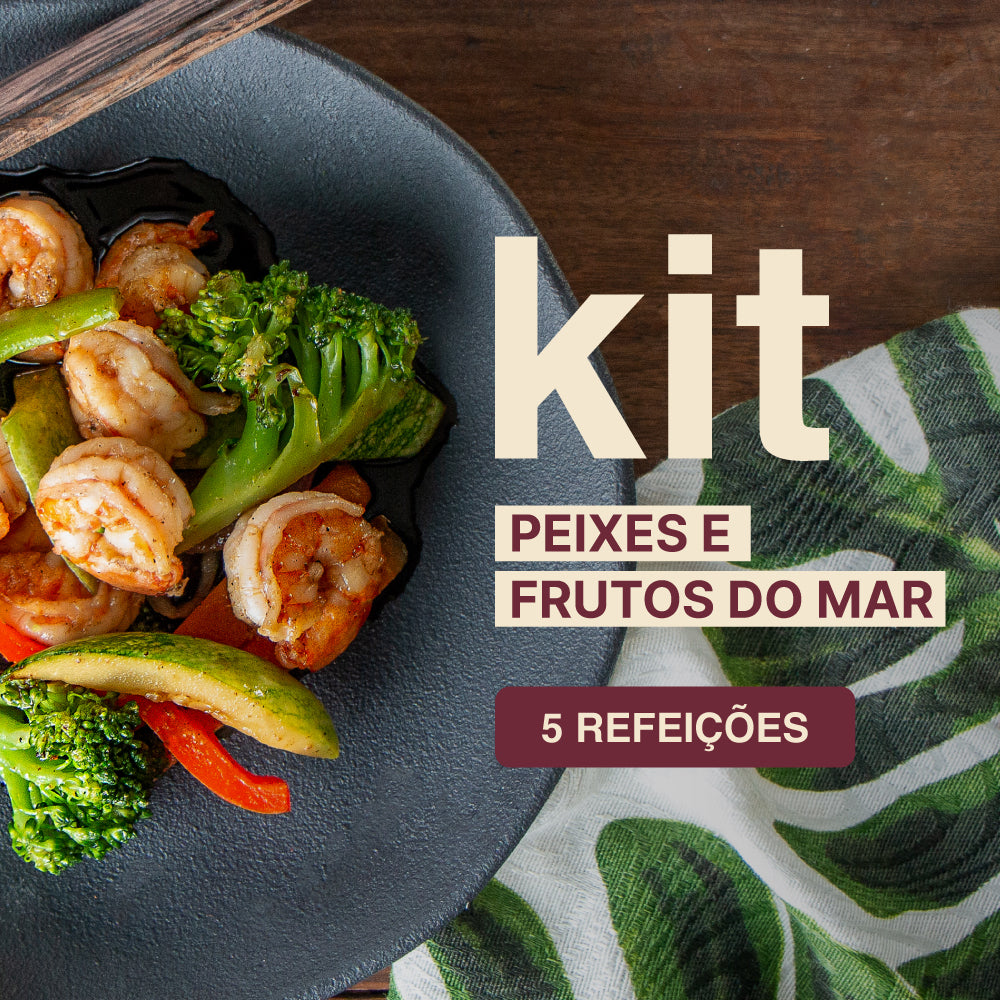 Kit Peixes e Frutos do Mar (5 refeições)