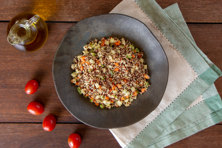 Mix de Quinoa com Alho Poró