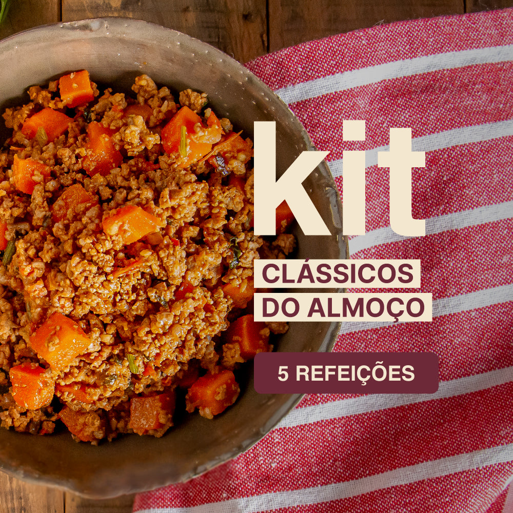 Kit Clássicos do Almoço (5 refeições)